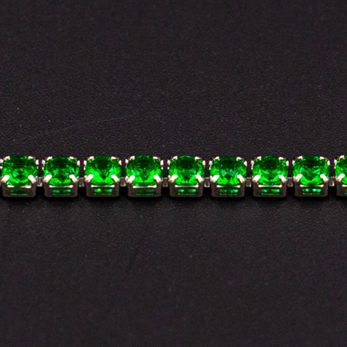 Brățară Tennis Green 3mm
