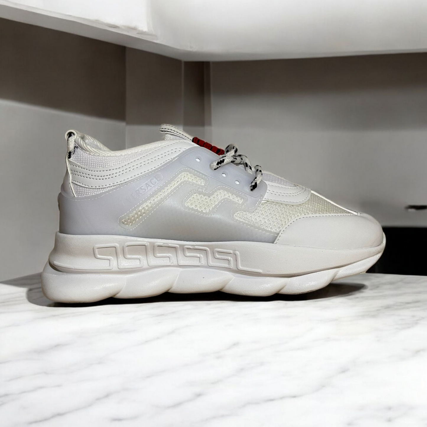 Versace Chain Reaction White