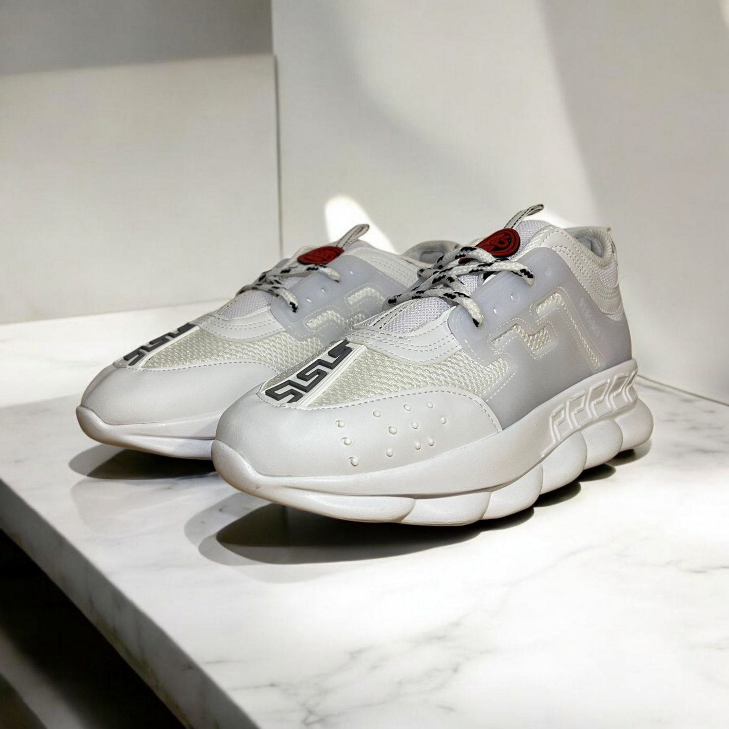 Versace Chain Reaction White